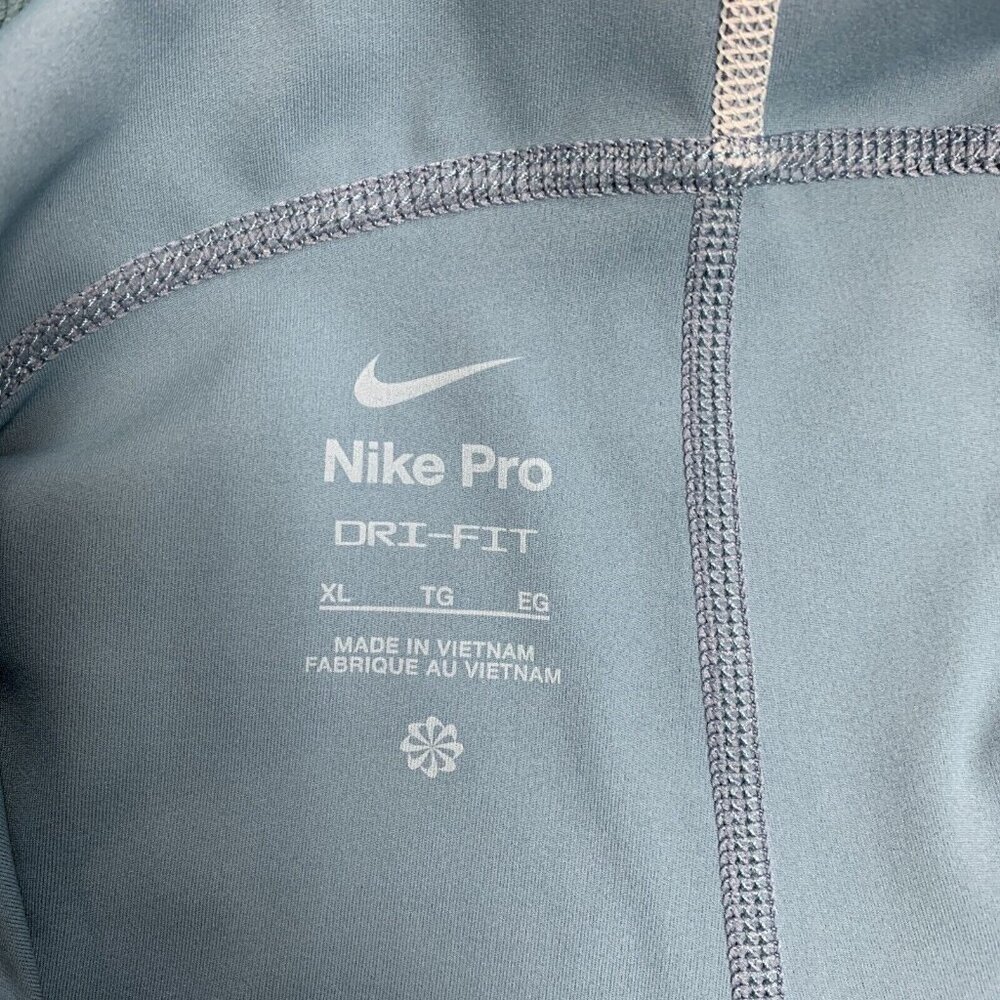 Women’s Nike Pro High-Waisted 3" Training Shorts with Pockets XL DX0059 440 - Picture 7 of 11